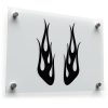 Flame Vinyl Decals