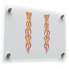 Flame Vinyl Decals 1