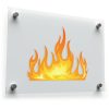 Flame Vinyl Sticker 1