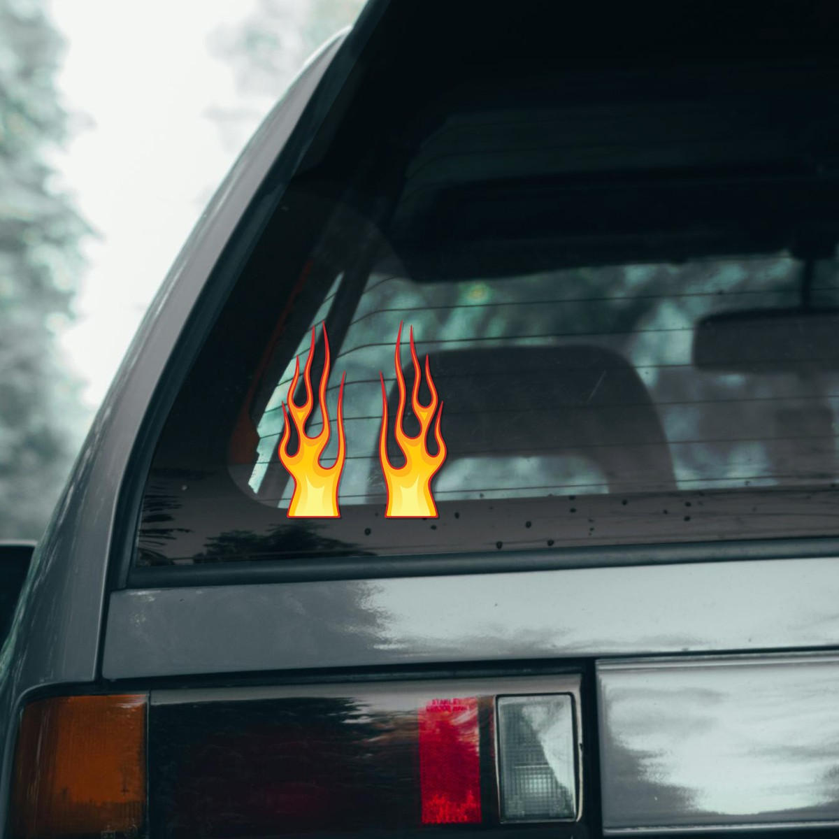 Flame Vinyl Sticker Set 7 Flame Vinyl Sticker Set - Image 5