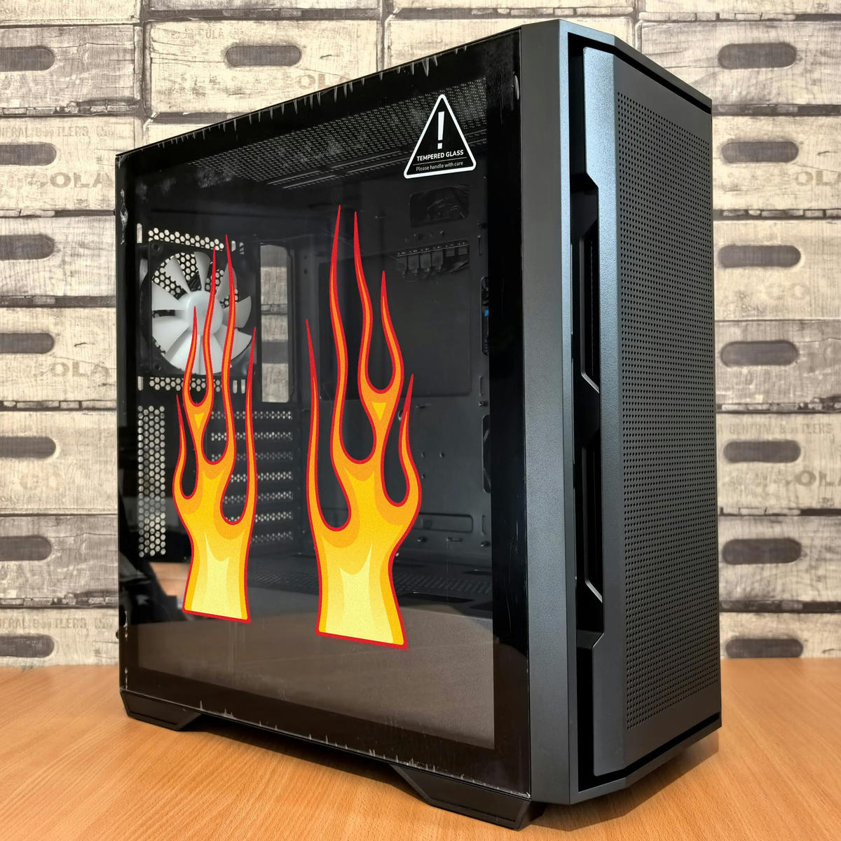 Flame Vinyl Sticker Set 6 Flame Vinyl Sticker Set - Image 4