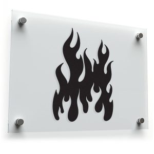 Flames Sticker