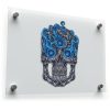 Flaming Skull Vinyl Sticker 1
