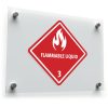 Flammable Liquid Hazard Sticker