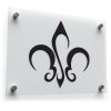Fleur-de-Lis Vinyl Sticker