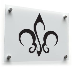 Fleur-de-Lis Vinyl Sticker