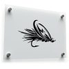 Fly Fishing Hook Vinyl Sticker
