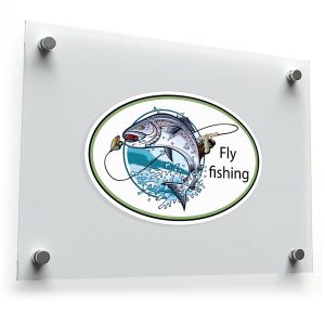 Fly Fishing Sticker