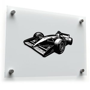 Formula One Race Car Sticker