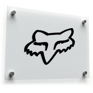 Fox Logo Vinyl Sticker