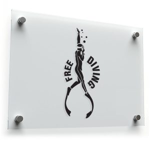 Free Diving Decal