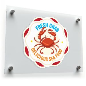 Fresh Crab Wall Decal