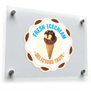 Fresh Ice Cream Sticker