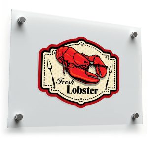Fresh Lobster Vinyl Sticker