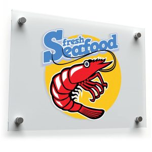Fresh Seafood Shrimp Sticker