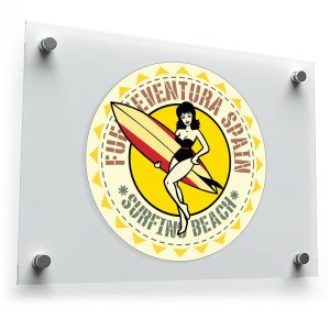 Fuerteventura Surfing Beach Decal