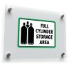 Full Cylinder Storage Area Sticker 1