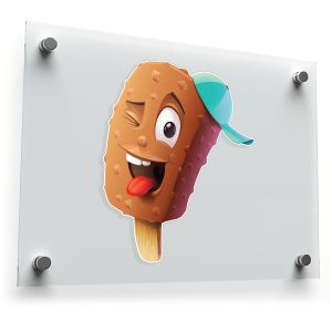 Fun Ice Cream Bar Sticker