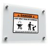 Funny BBQ Warning Sticker