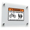Funny Danger Bike Sticker