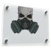 Gas Mask Skull Decal
