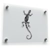 Gecko Mosaic Silhouette Sticker