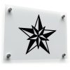 Geometric Star Sticker
