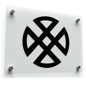 Geometric Symbol Sticker