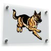 German Shepherd Vinyl Sticker