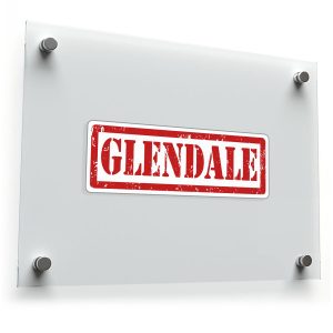 "Glendale" Sticker