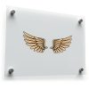 Golden Angel Wings Sticker