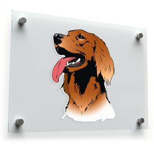 Golden Retriever Sticker