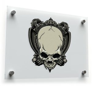 Gothic Skull Sticker