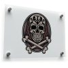 Gothic Skull and Crossbones Sticker