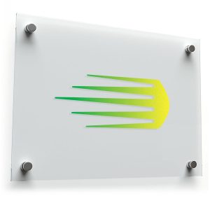 Gradient Speed Trail Vinyl Sticker