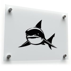 Great White Shark Vinyl Sticker
