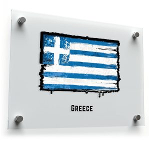 Greek Flag Sticker