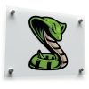 Green Cobra Snake Vinyl Sticker