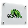 Green Mammoth Vinyl Sticker