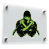 Green Ninja Vinyl Sticker 1