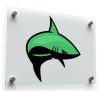 Green Shark Sticker