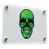 Green Skull Sticker