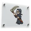 Grim Reaper Cartoon Decal