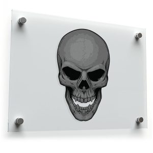 Grim Skull Sticker
