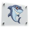 Grinning Shark Sticker