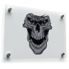 Grinning Skull Vinyl Sticker 1