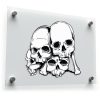 Grunge Skull Sticker 1