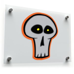 Halloween Skull Sticker
