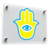 Hamsa Hand with Eye Sticker
