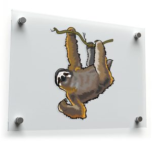 Hanging Sloth Sticker